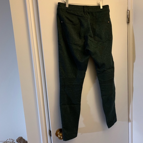 Pilcro & the Letterpress Embossed Ankle Zip Pants - Picture 7 of 8
